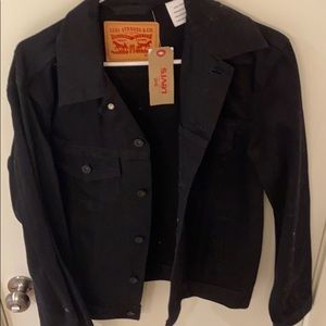 Levi’s black demin jacket - Brand new with tags